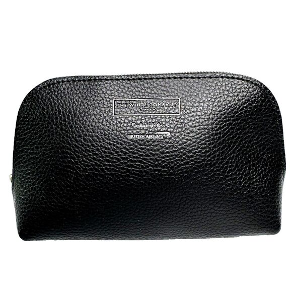 White Company London British Airways Business Class Travel Amenity Case Makeup - Picture 1 of 10